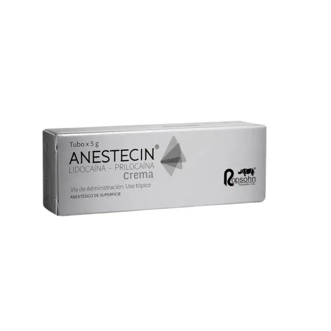 Anestecin Lidocaina + Prilocaina Crema X 5 Gr