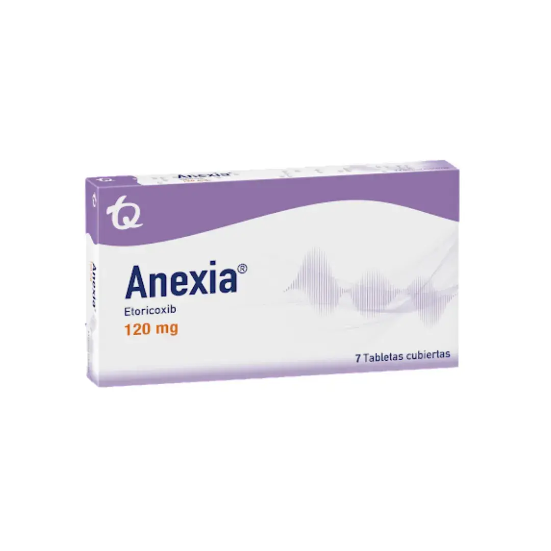 Anexia Etoricoxib 120 Miligramos X 7 Tabletas