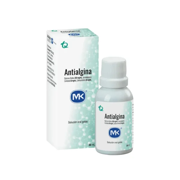 Antialgina Solucinn Oral Gotas 30 Ml Mk