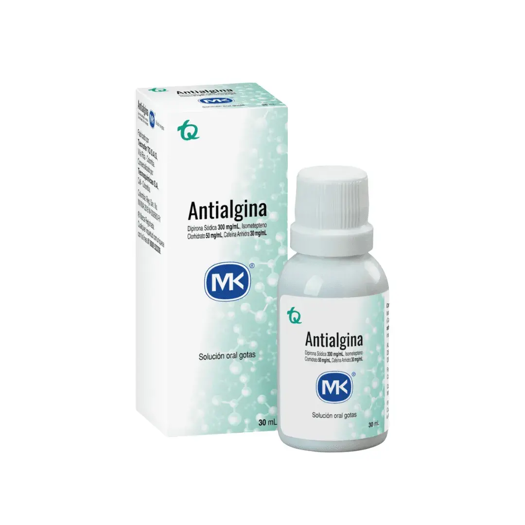 Antialgina Solucinn Oral Gotas 30 Ml Mk