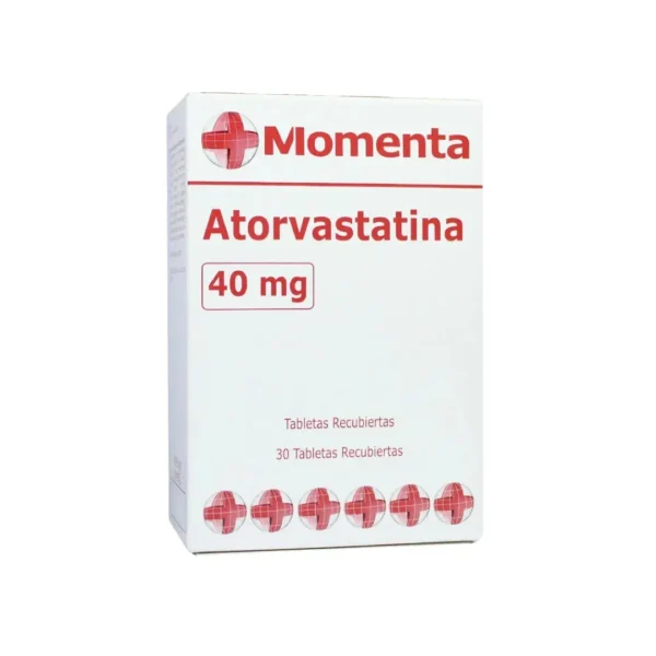 Atorvastatina 40 Mg 30 Tabletas Momenta