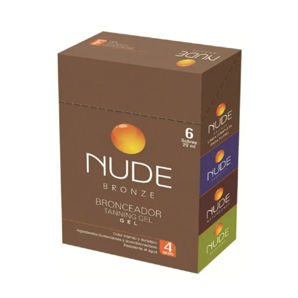 Autobron.Nude Self Tanner Cr 20 Ml 6 Sobres
