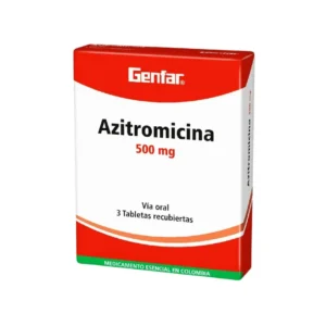 Azitromicina 500 Mg 3 Tabletas GF