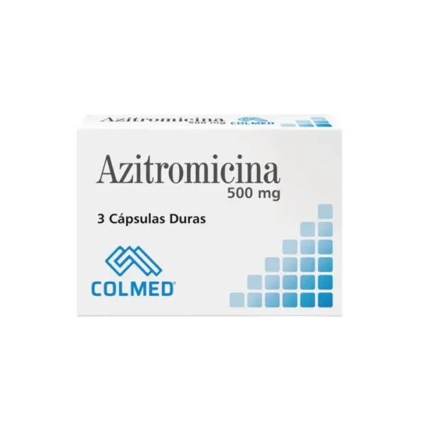 Azitromicina 500 Mg Caja 3 Capsulas