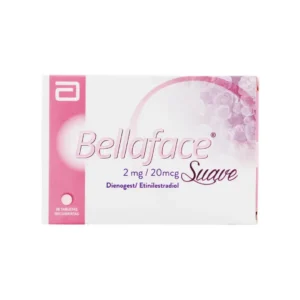 Bellaface Suave Dienogest + Etinilestradiol X 28 Tabletas