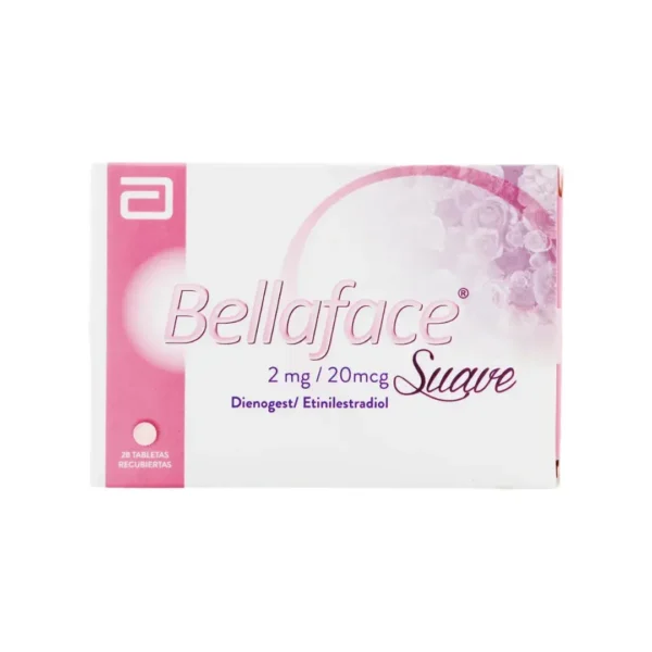 Bellaface Suave Dienogest + Etinilestradiol X 28 Tabletas