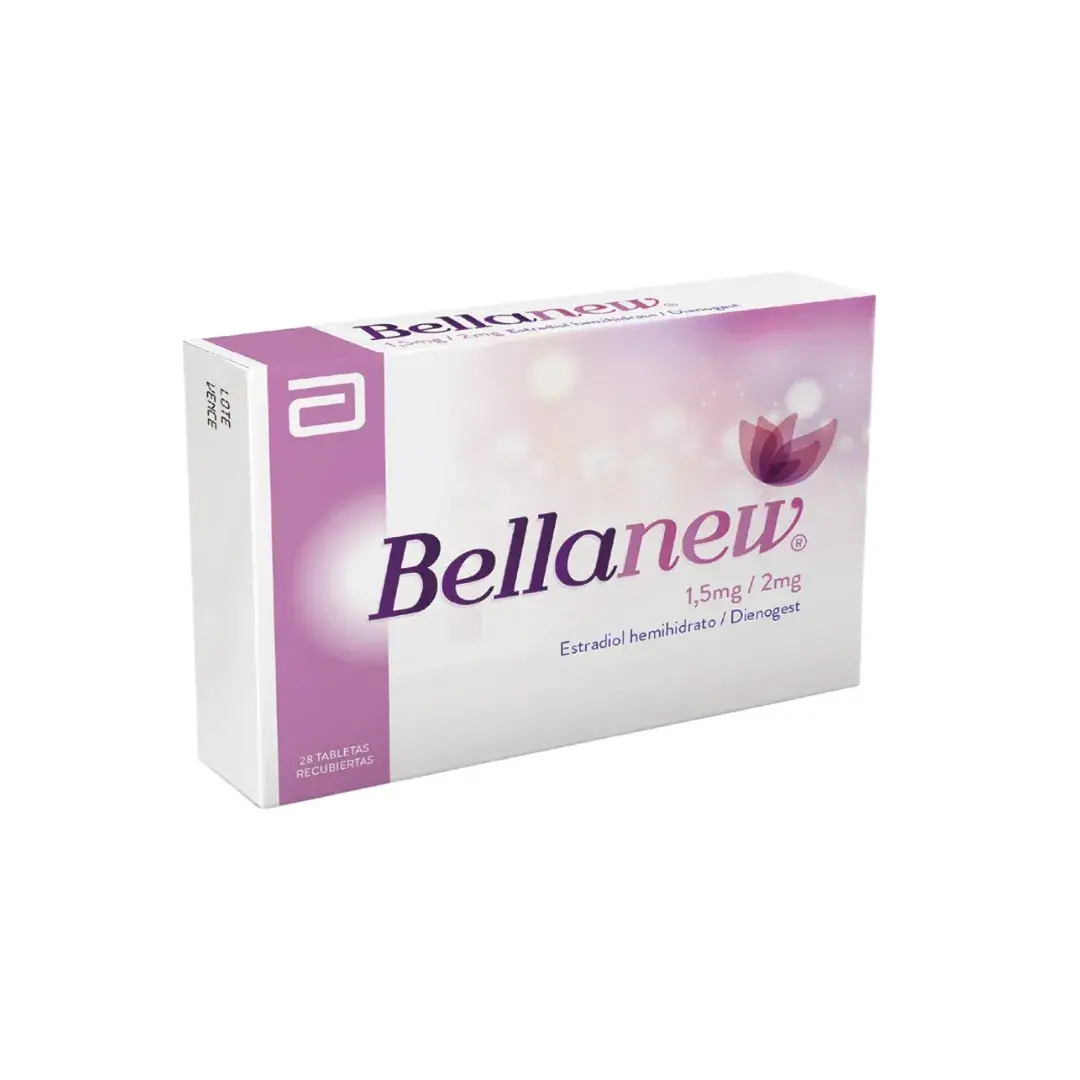 Bellanew Estradiol + Dienogest 1.5Mg/2.0Mg 28 Tabletas