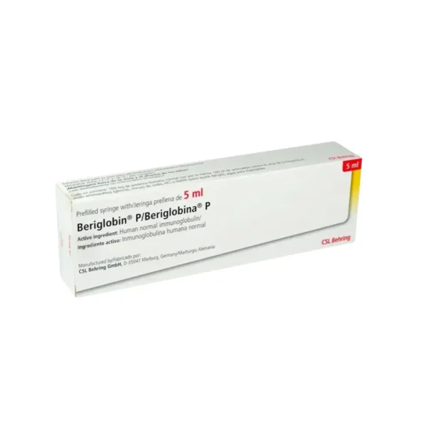Beriglobina Jeringa Prellenada 5 Ml