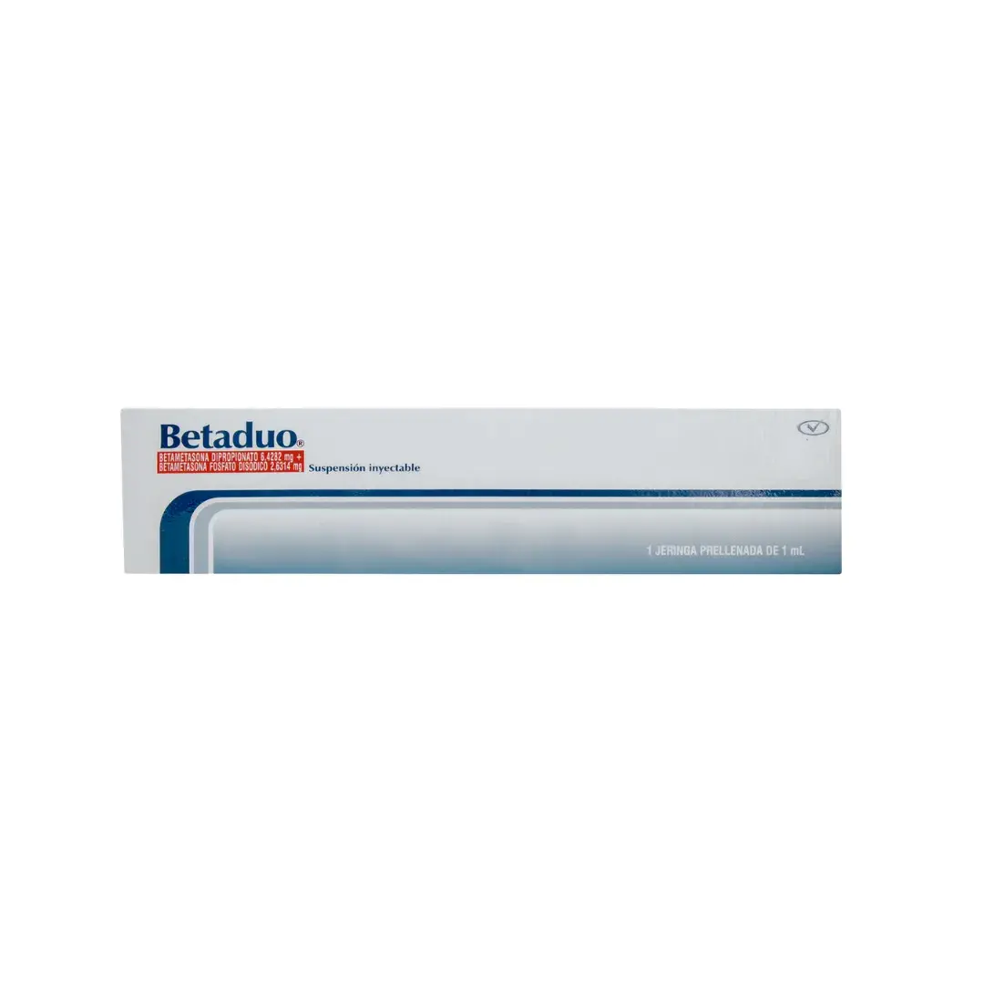 Betaduo Betametasona + Fosfato Disodico 1 Ml Ampolla Jeringa Prellenada