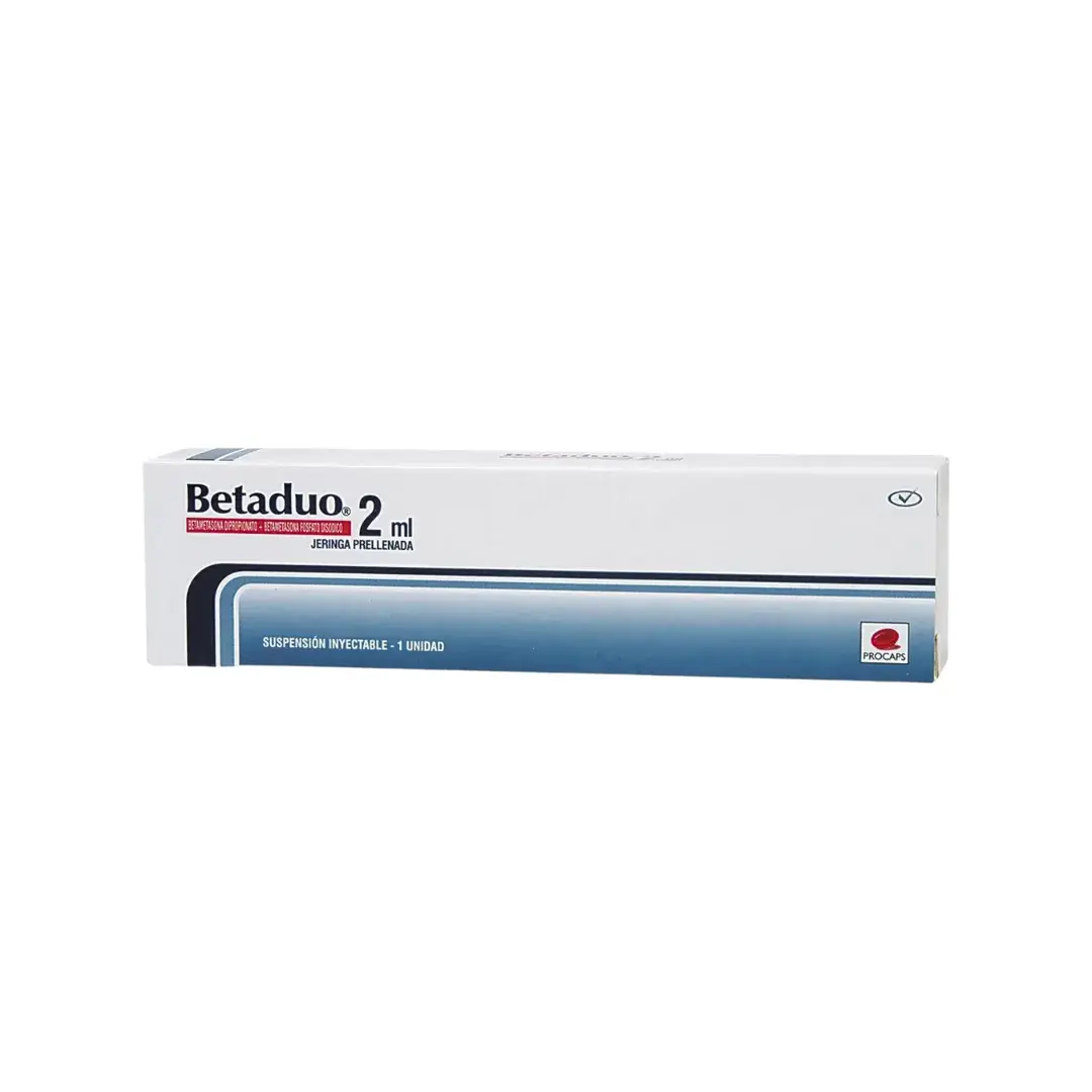 Betaduo Betametasona + Fosfato Disodico 2 Ml Jeringa Prellenada