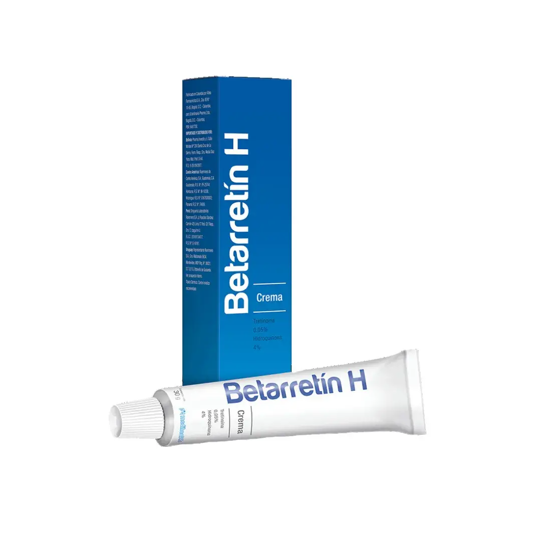Betarretin H Acido Tretinoina + Hidroquinona Crema X 30 Gr