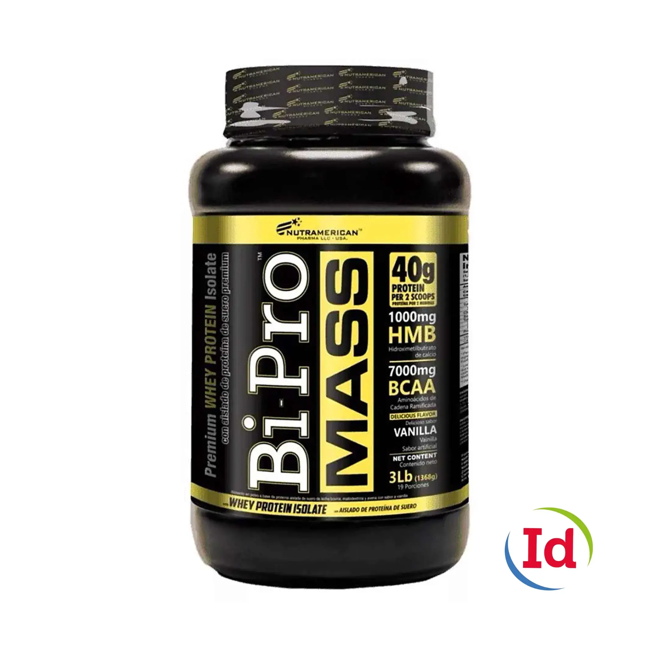 Bi Pro Mass Vainilla X 3 Libras - 1368 Gramos