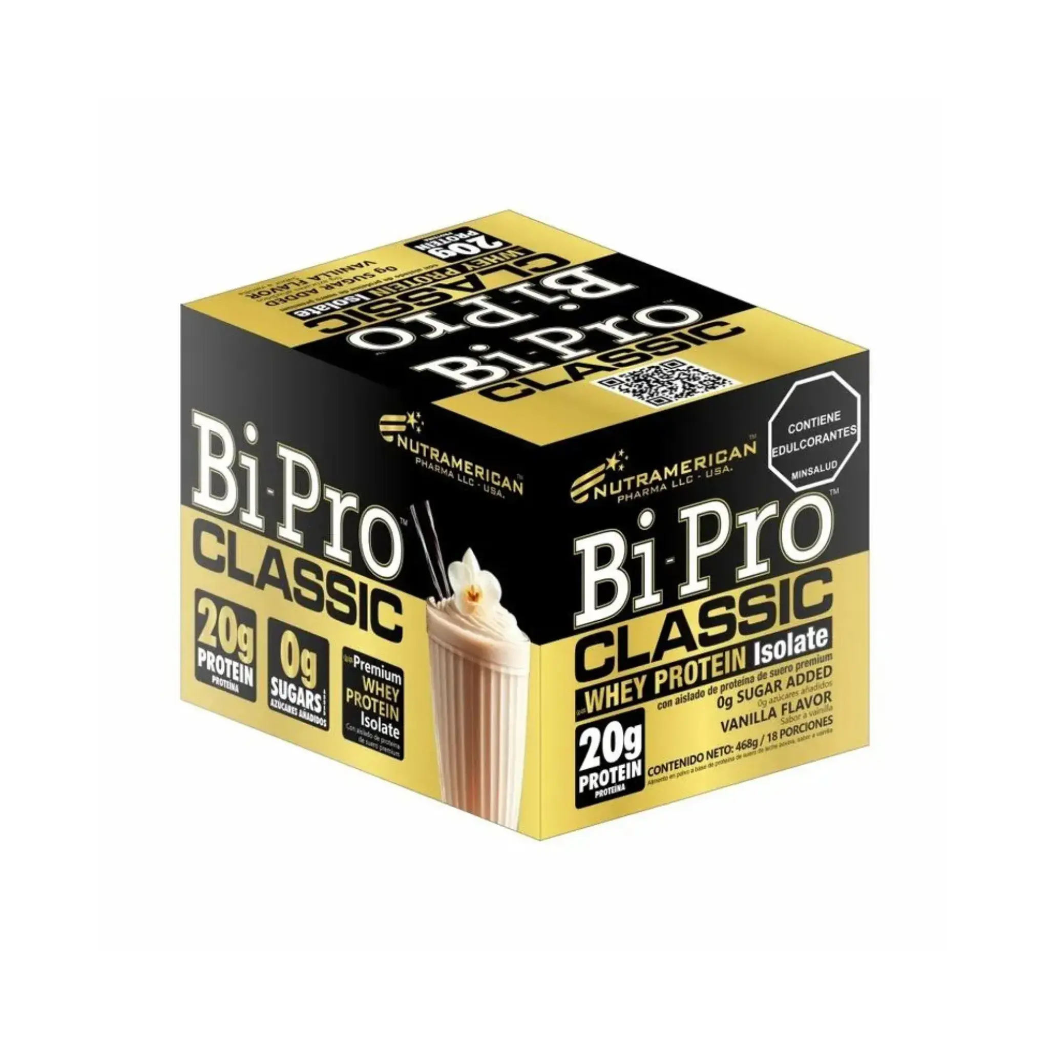 Bi-pro Classic Vainilla 468 G (18 Sachets X 26 G)