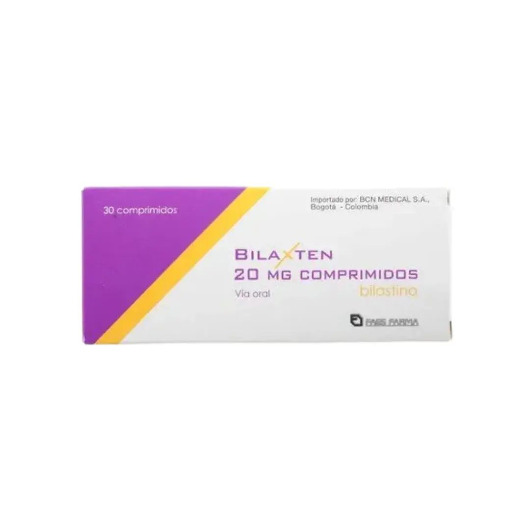 Bilaxten Bilastina 20 Mg X 30 Comprimidos