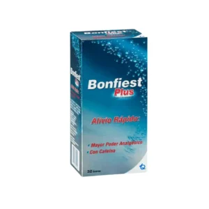 Bonfiest Lua Plus Acetilsalicilico + Bic De Sodio + Cafeina X 32 Sobres