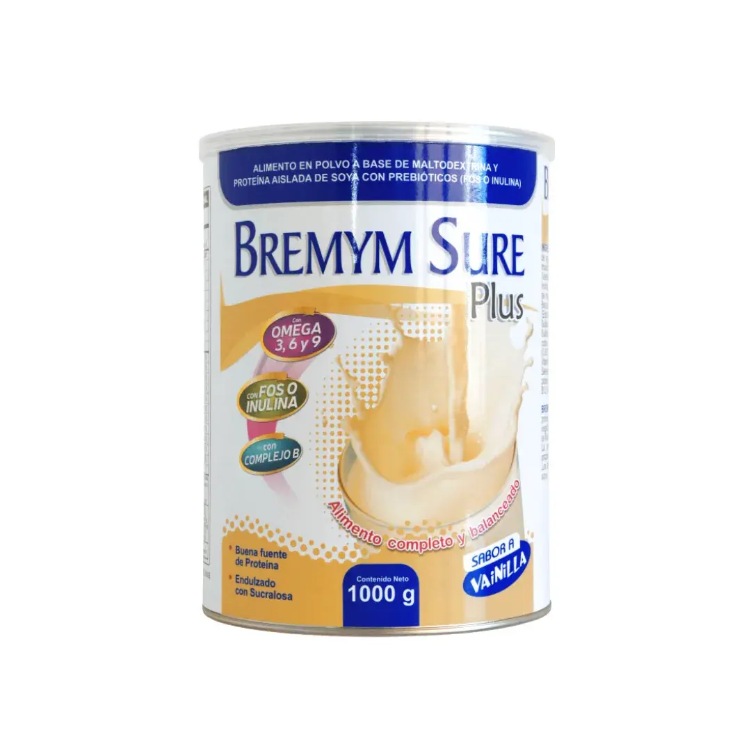 Bremym Sure Plus Vainilla X 1000 Gr