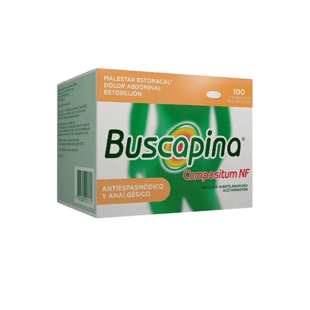 Buscapina Nf Compositum 325/10Mg X 100 Tabletas