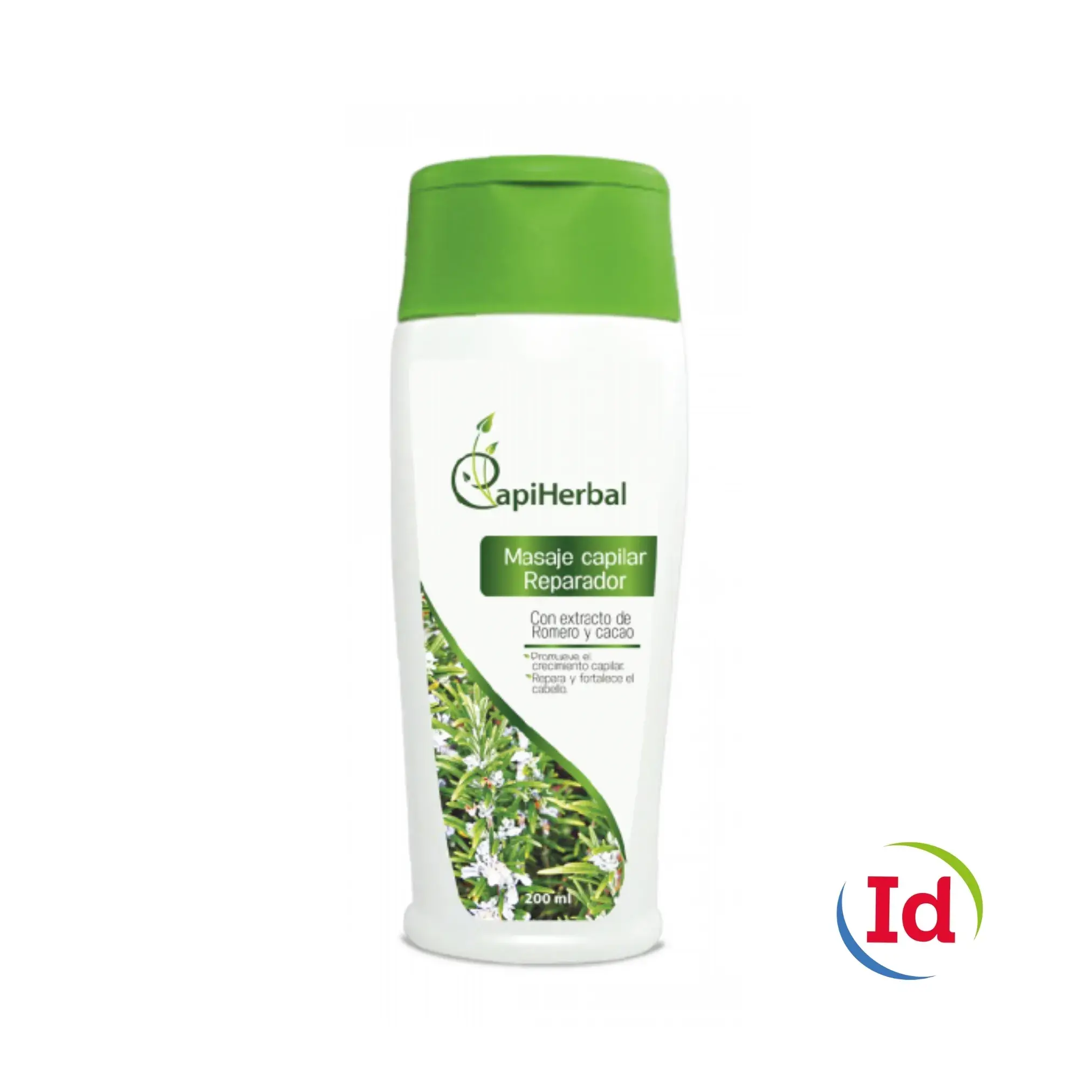 capiherbal masaje capilar reparador romero cacao x 200 ml