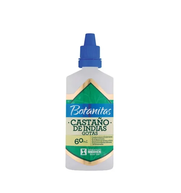 Castano indias gotas botanitas 60 ml