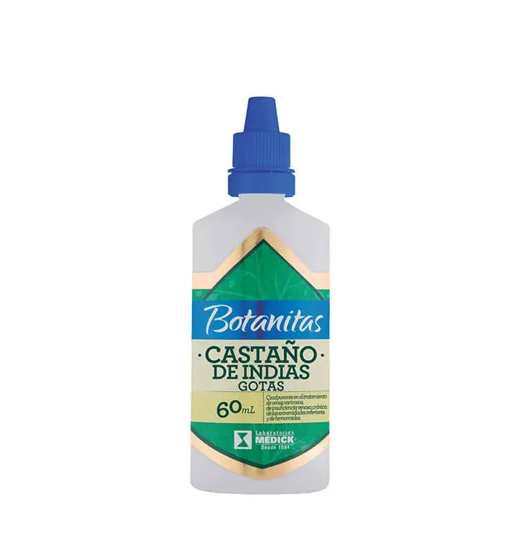 Castano indias gotas botanitas 60 ml