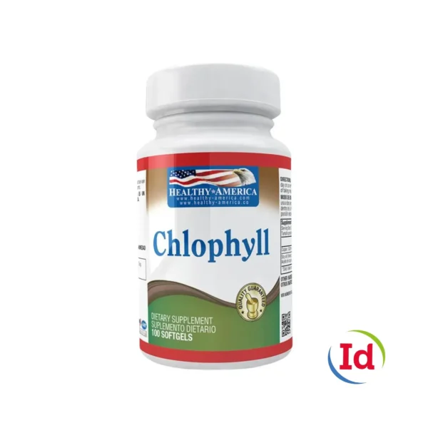 Clorofila chlophyll 100mg 100 softgels