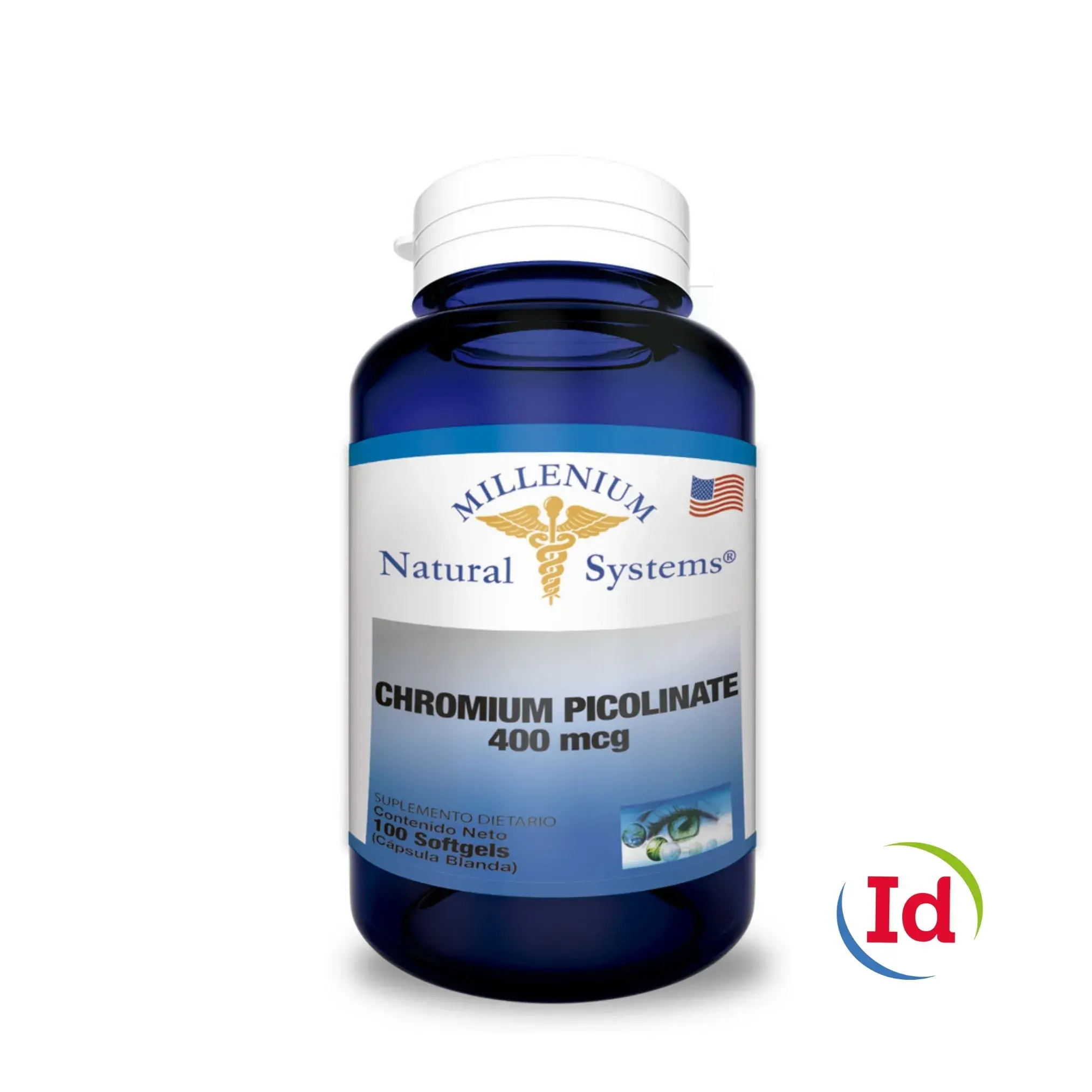 chromium picolinate 400 mg x 100 softgels