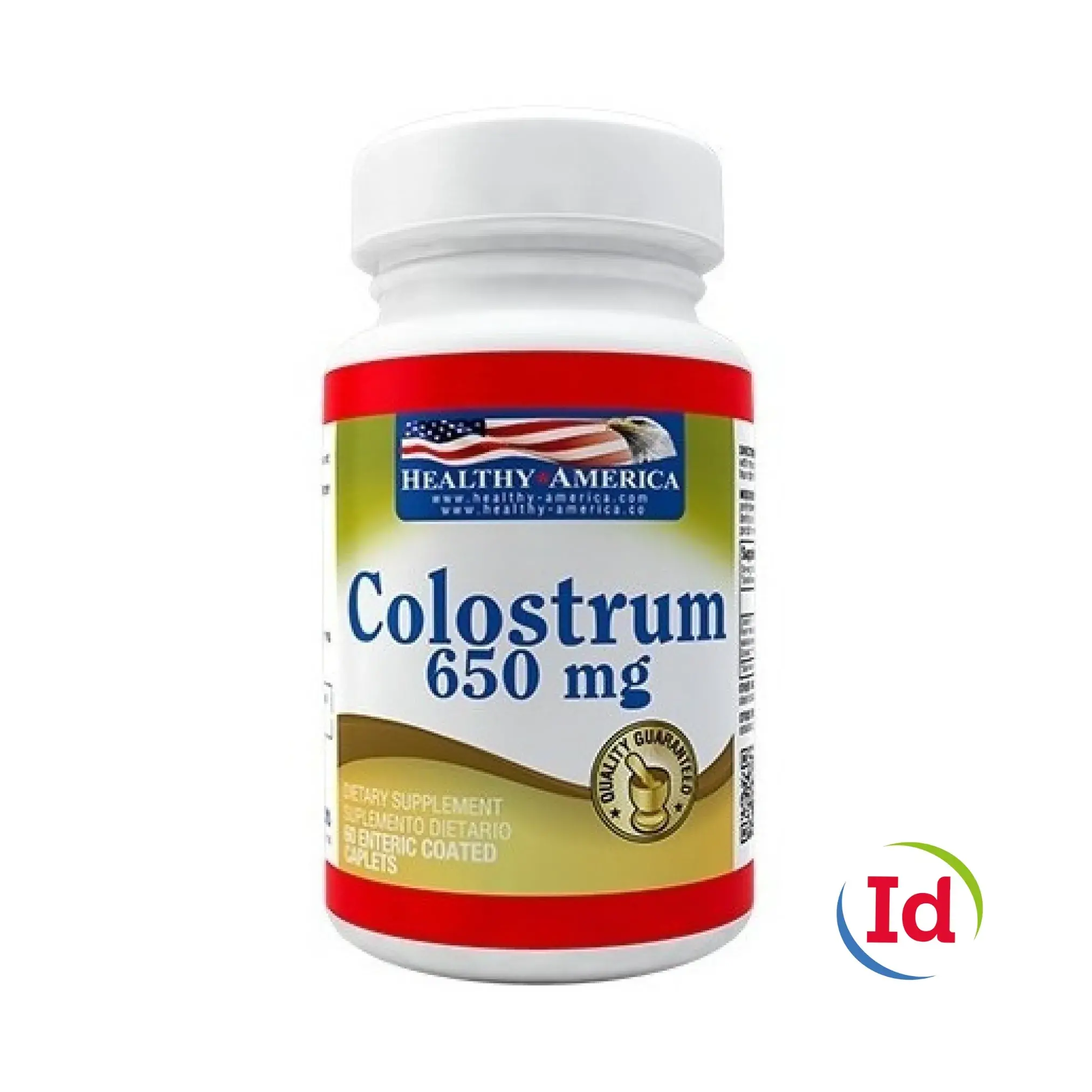 colostrum 650mg 60 enteric coated caplets