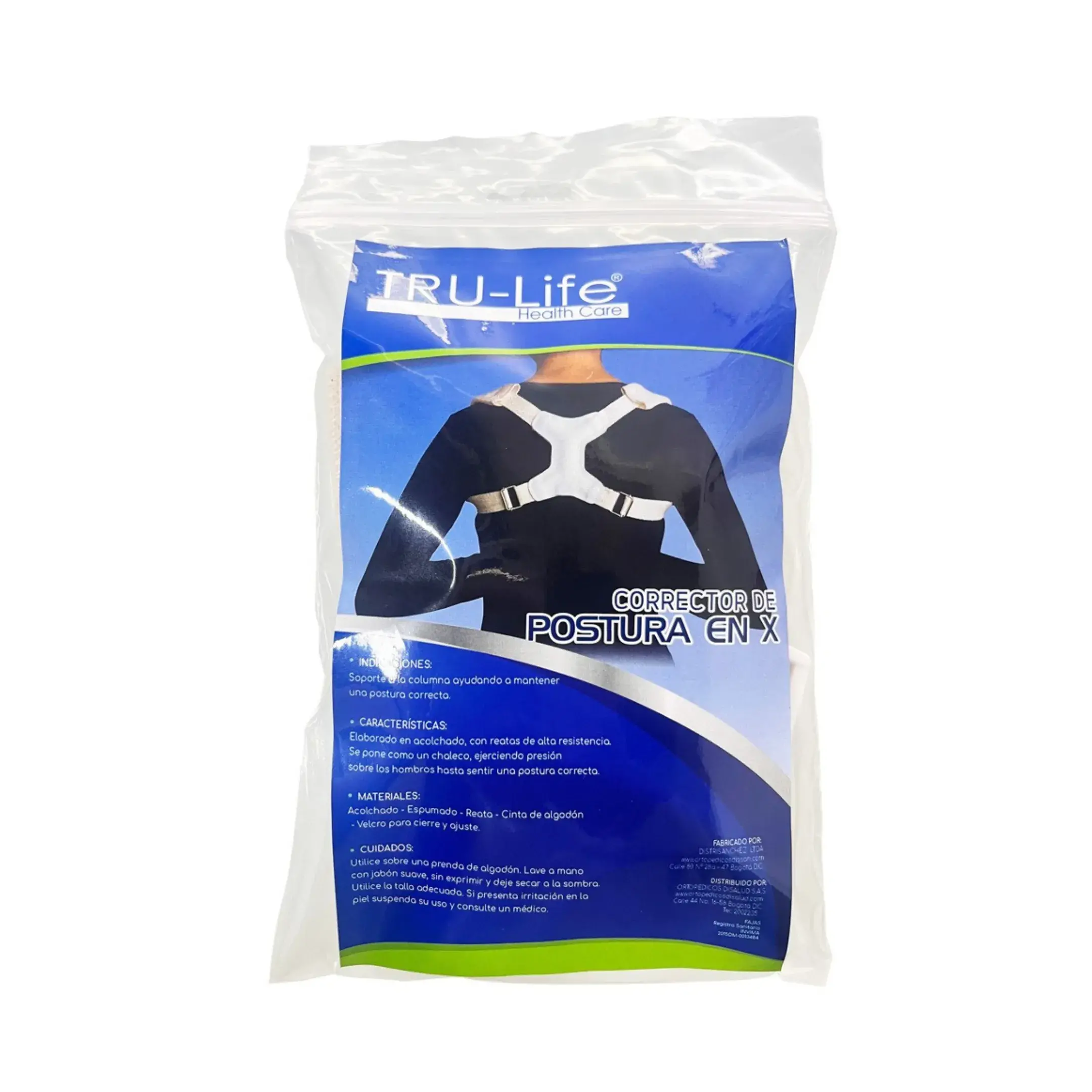 Corrector De Postura En X Talla S Dissan
