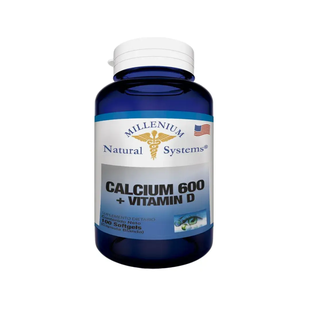 Calcium 600 + Vitamin D X 100 Tabletas Ns
