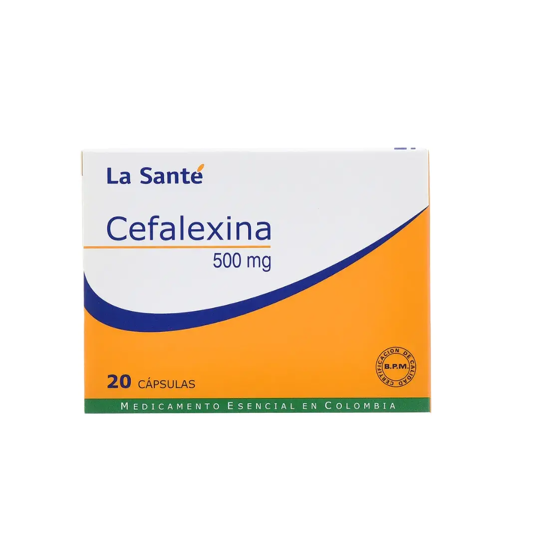 Cefalexina 500 Mg 20 Capsulas Ls