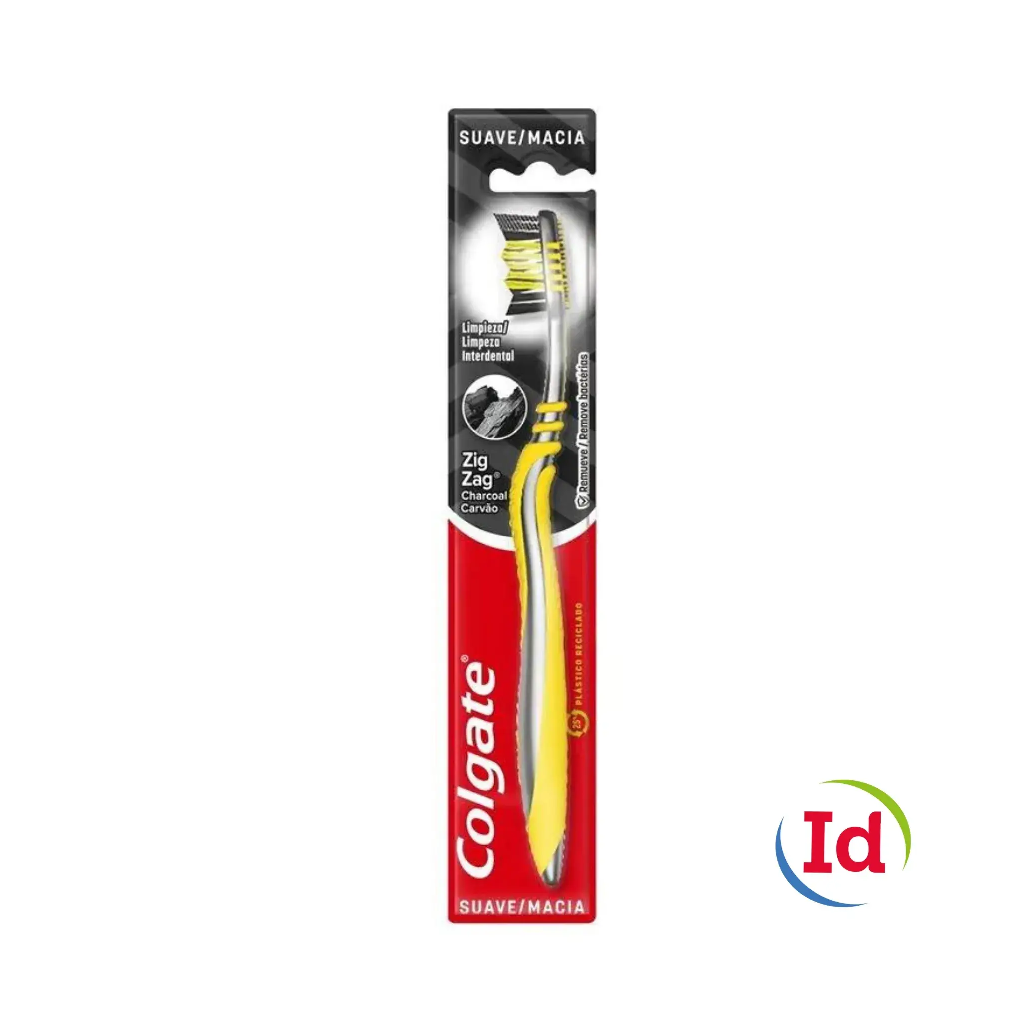 Cepillo Dental Colgate Zig Zag Suave Carbon