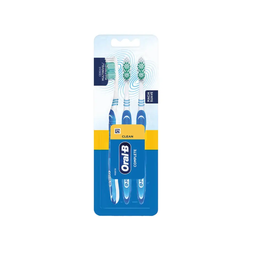 Cepillos Oral-B Complete Tripack Suave