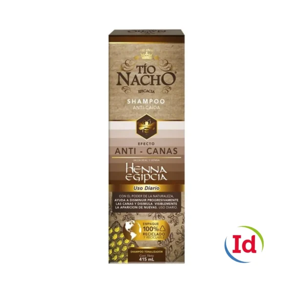 Champu Tio Nacho Anti Canas Tonaliz. 415 Ml