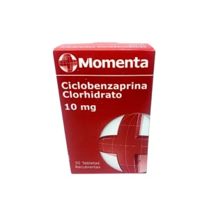 Ciclobenzaprina 10 Mg. 15 Tabletas Momenta