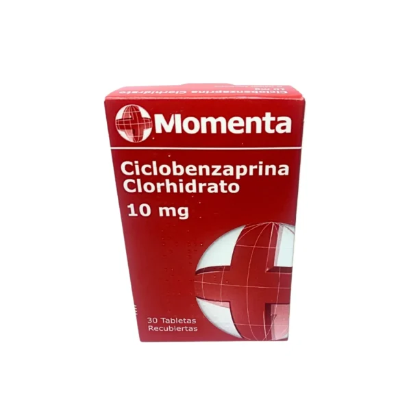 Ciclobenzaprina 10 Mg. 15 Tabletas Momenta