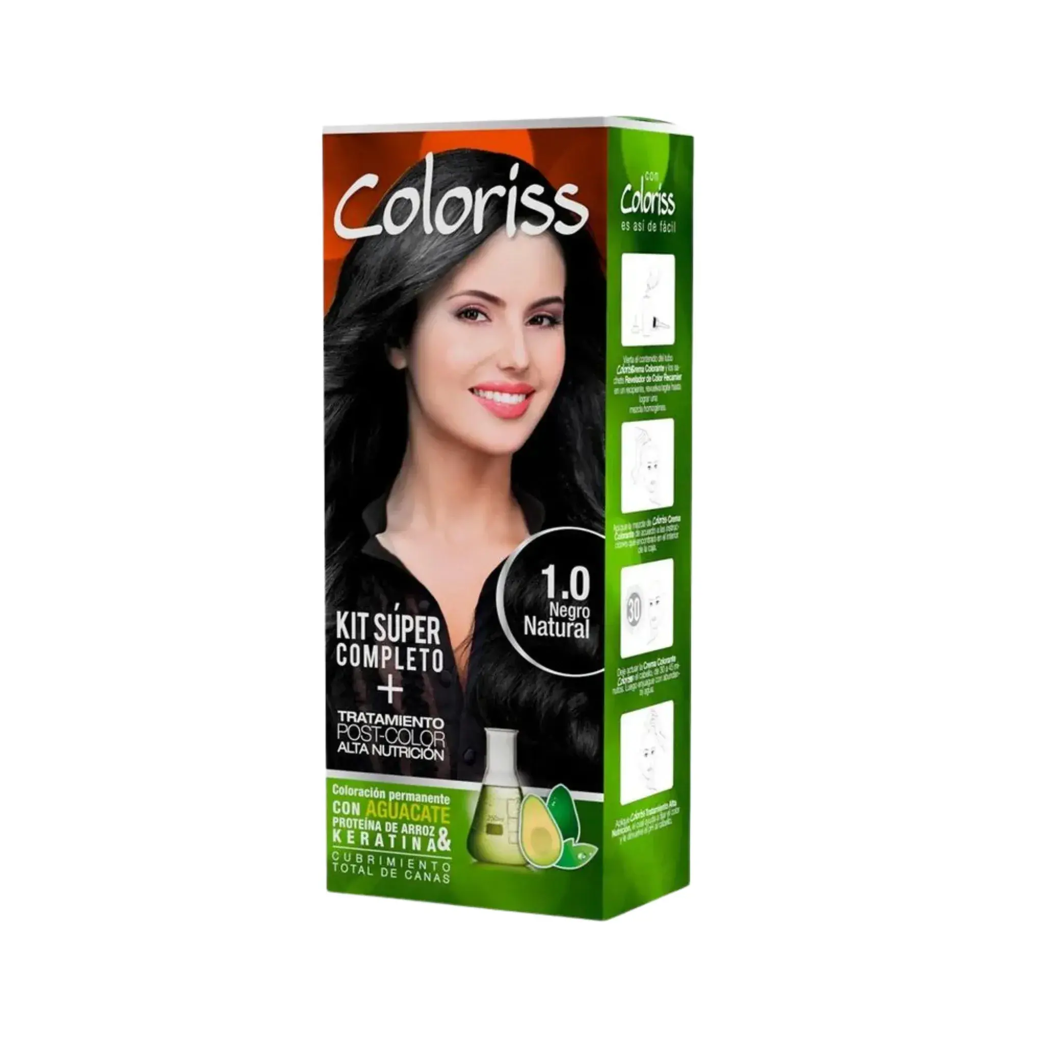 Coloris Kit 10 Negro Natural