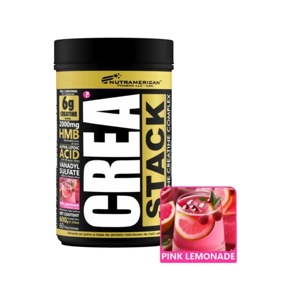 Crea Stack Limonada Rosada 600 G
