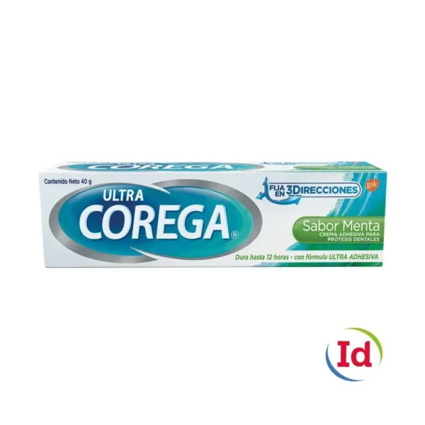 crema corega 3d.ultra menta 40 gr