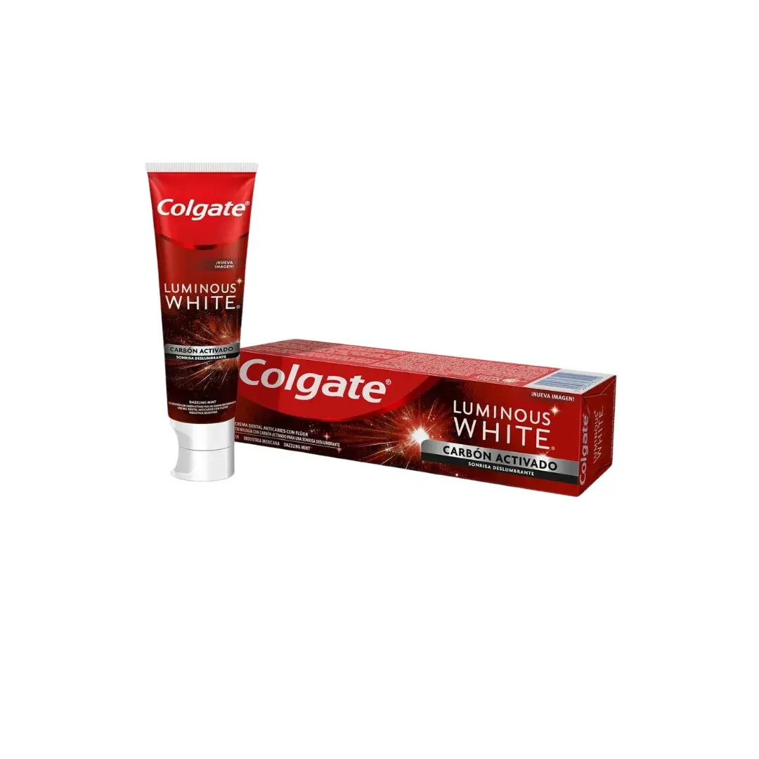 Crema Dental Colgate Luminous White Carbon 75 Ml