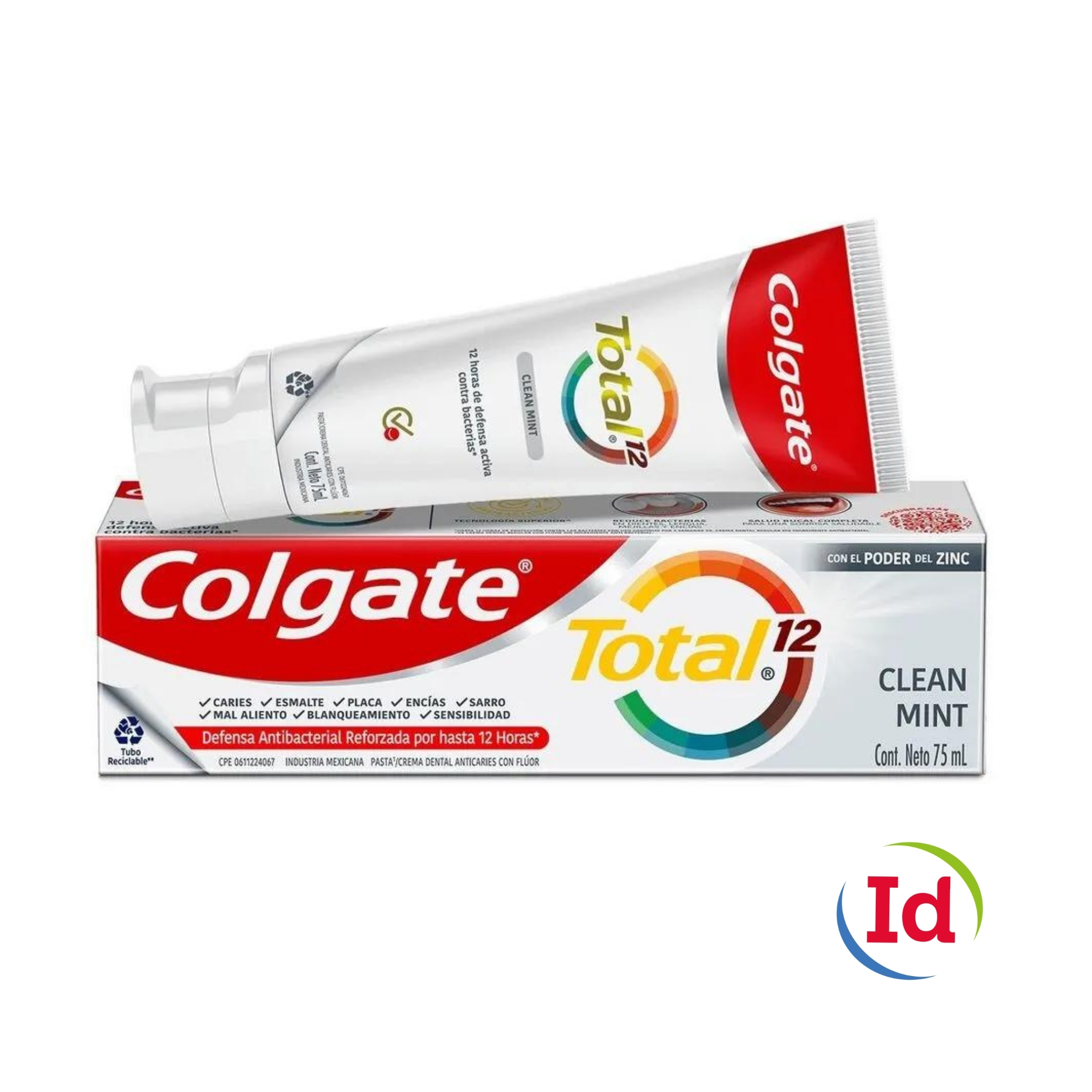 Crema Dental Colgate Total 12 Horas 75 Ml