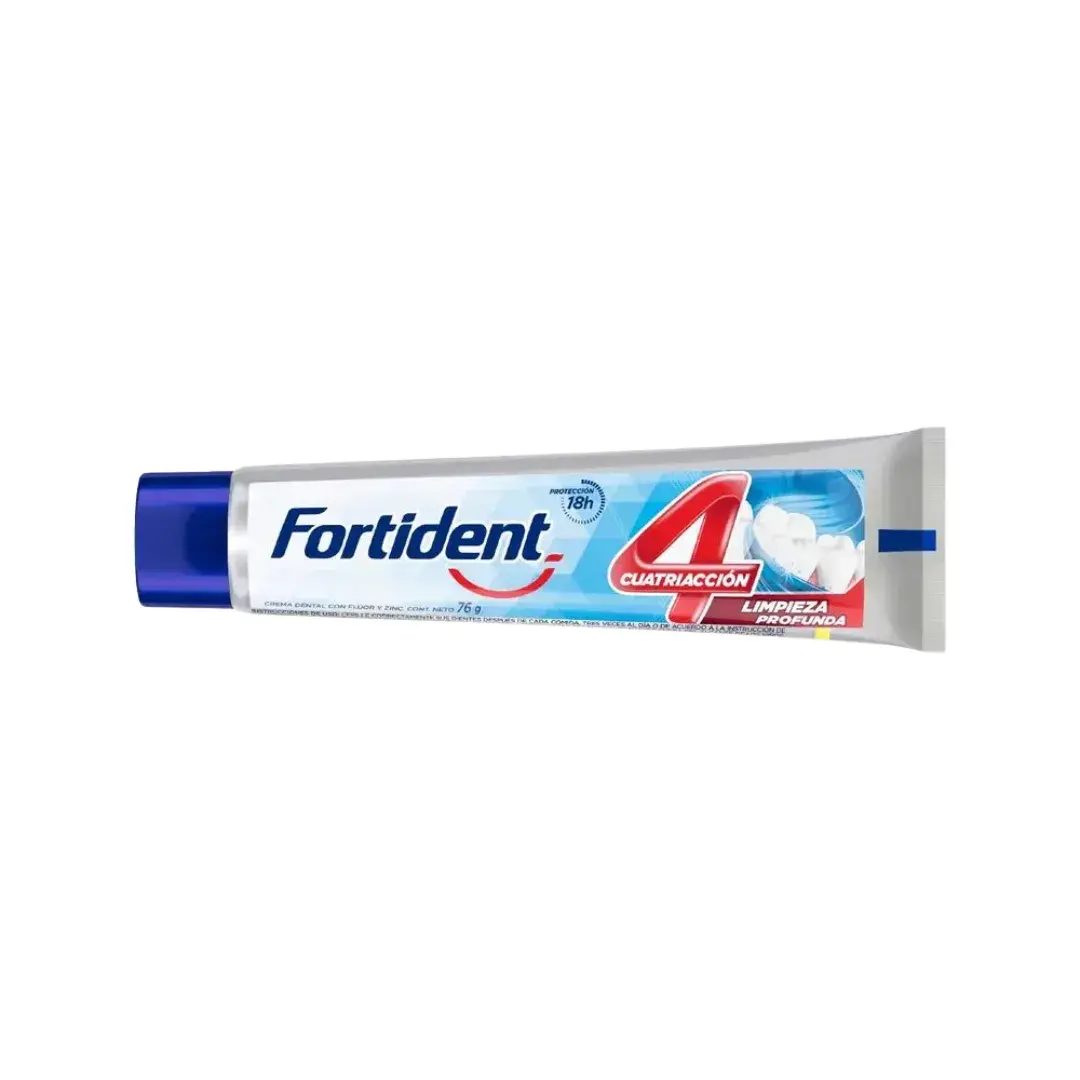 Crema Dental Fortident Limpieza Profunda X 76 G