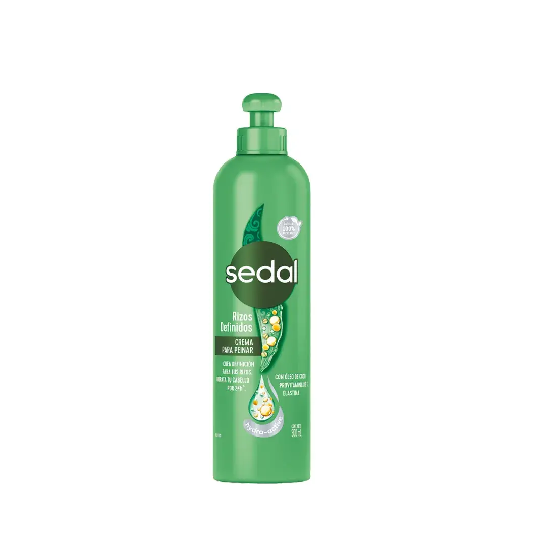 Crema Para Peinar Sedal Rizos Definidos X 300 G
