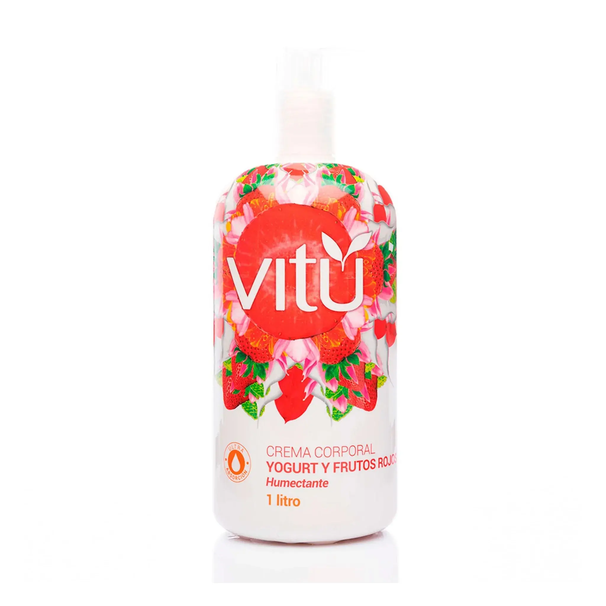 Crema Vitu Nat.Touch Yog.Frutos.Rojos.1 Lt