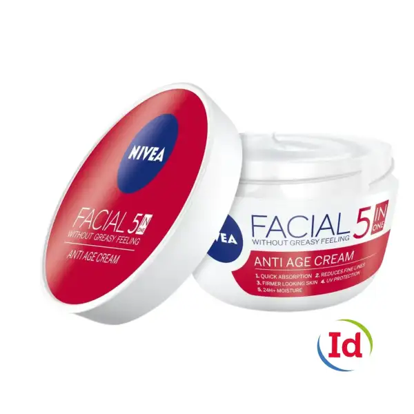 Crema Nivea Cuiddado Facial Anti Arrugas X 50 Ml
