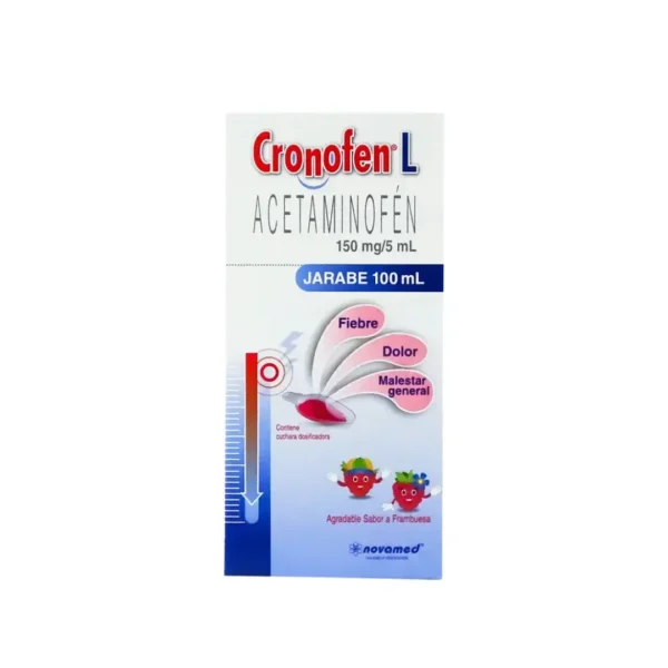 Cronofen L Acetaminofen Jarabe 100 Ml