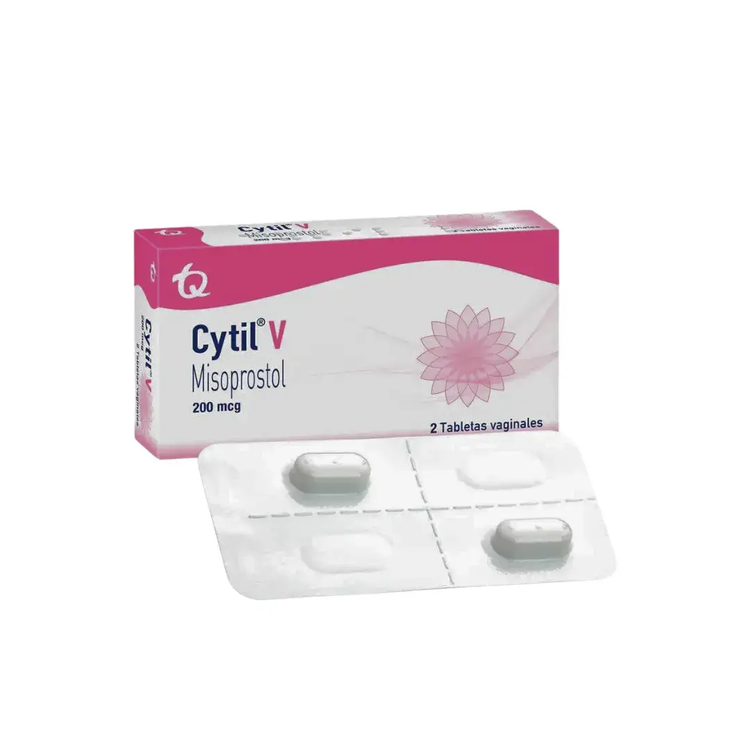 Cytil V Misoprostol 200 Mg X 2 Tabletas