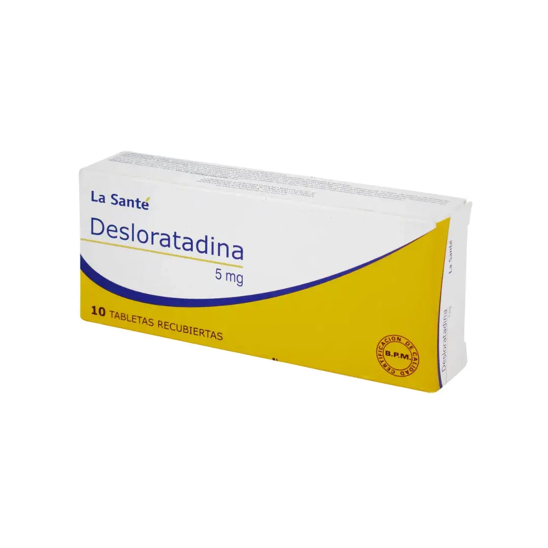 Desloratadina 5 Mg 10 Tabletas Ls