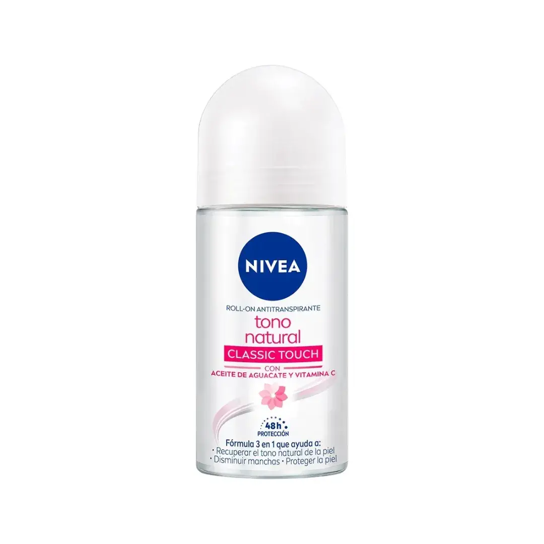 Desodorante Mujer Nivea Roll-On Tono Natural X 50 Ml