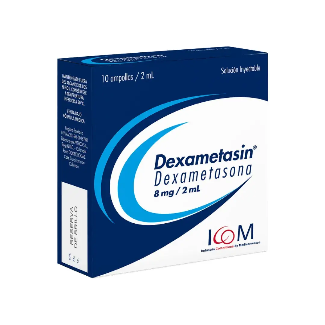Dexametasin Dexametasona 8Mg/2Ml 10 Ampolla Icom Mq