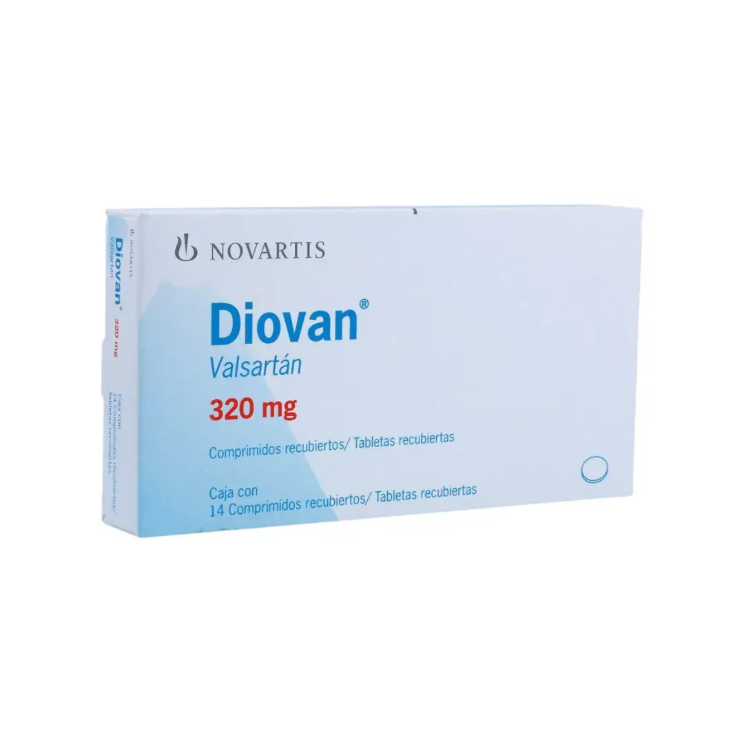 Diovan Valsartan 320 Mg X 14 Tabletas